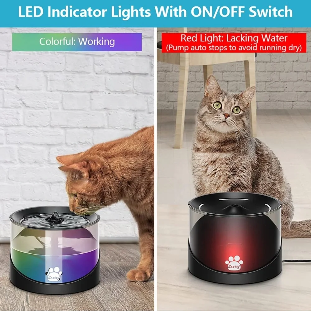 Pet Water Fountain 2.2L